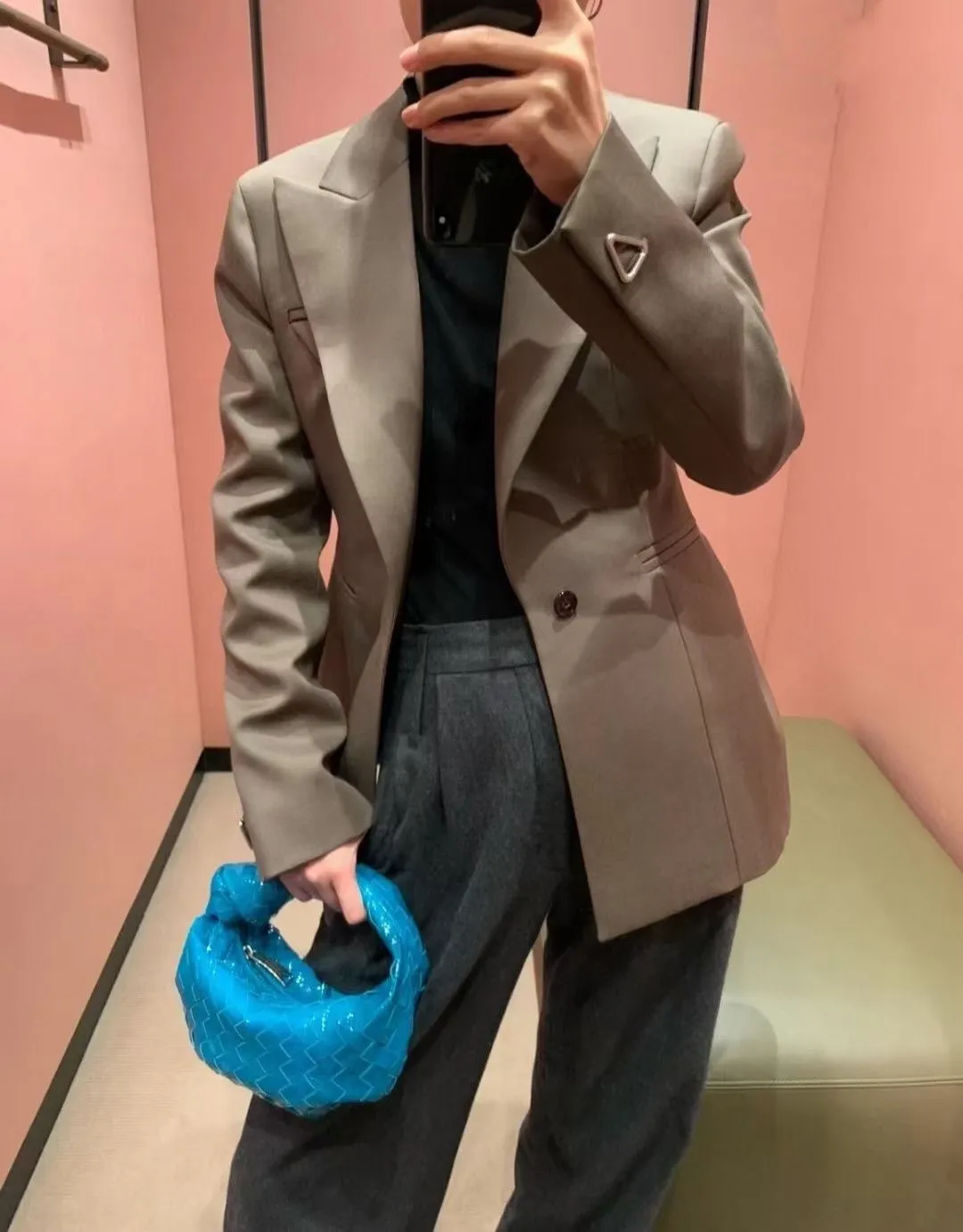 Patent leather spot